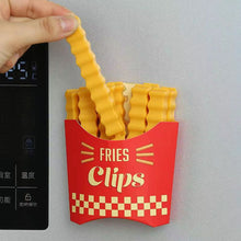 Laden Sie das Bild in den Galerie-Viewer, Lustige magnetische Pommes-Frites Lebensmittel Verschlussclip