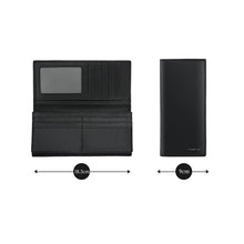 Laden Sie das Bild in den Galerie-Viewer, Schwarze Lange PU-Geldbörse Für Herren