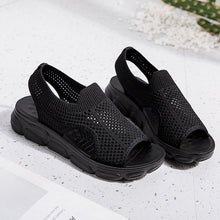 Laden Sie das Bild in den Galerie-Viewer, Geflochtene Sommersandalen für Damen