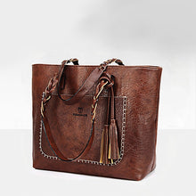 Laden Sie das Bild in den Galerie-Viewer, Handtaschen aus Leder für Damenmode