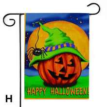 Laden Sie das Bild in den Galerie-Viewer, Halloween Kürbis Gartenflagge