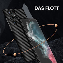 Laden Sie das Bild in den Galerie-Viewer, Samsung Handyhülle aus Kohlefaser
