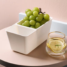 Laden Sie das Bild in den Galerie-Viewer, Quadratische Entleerbare Doppellagige Aufbewahrungsbox