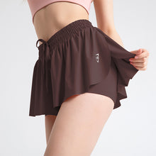 Laden Sie das Bild in den Galerie-Viewer, Sport-Fitness-Shorts Mit Kordelzug Für Damen