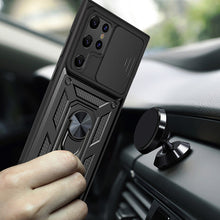 Laden Sie das Bild in den Galerie-Viewer, Linsenschutz Stoßfeste Handyhülle für Samsung