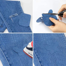 Laden Sie das Bild in den Galerie-Viewer, Jeans-Wiedergeburt-Flicken