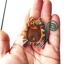 Laden Sie das Bild in den Galerie-Viewer, Süße Kätzchen Brosche