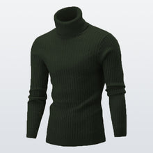 Laden Sie das Bild in den Galerie-Viewer, Gestrickter Rollkragenpullover für Herren