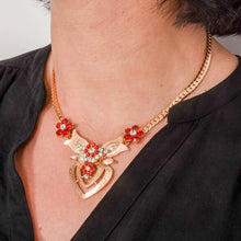 Laden Sie das Bild in den Galerie-Viewer, Vierteiliges Schmuckset aus Legierung