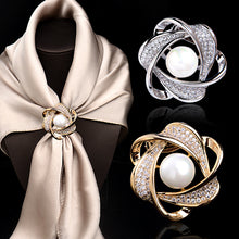 Laden Sie das Bild in den Galerie-Viewer, Stilvolle multifunktionale Seidenschalschnalle