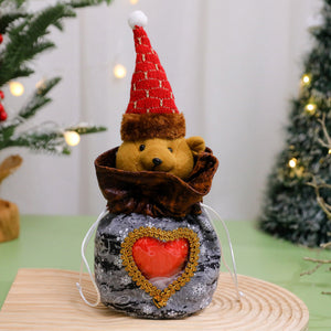 Weihnachtsdekoration Apfeltasche