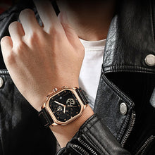 Laden Sie das Bild in den Galerie-Viewer, Stilvolle Quarzuhr Für Herren