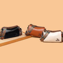 Laden Sie das Bild in den Galerie-Viewer, Vielseitige Umhängetasche mit breitem Schultergurt für Damen