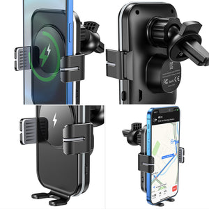 Kabelloser Autotelefonhalter mit Ladefunktion