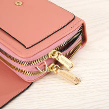 Laden Sie das Bild in den Galerie-Viewer, Umhängetasche aus PU mit mehreren Kartenfächern