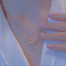 Laden Sie das Bild in den Galerie-Viewer, Glänzende Elch-Halskette Aus Titanstahl