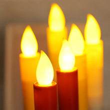 Laden Sie das Bild in den Galerie-Viewer, LED elektronisches rauchfreies Flammenkerzenlicht