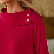 Laden Sie das Bild in den Galerie-Viewer, Vintage französisches Strickkleid