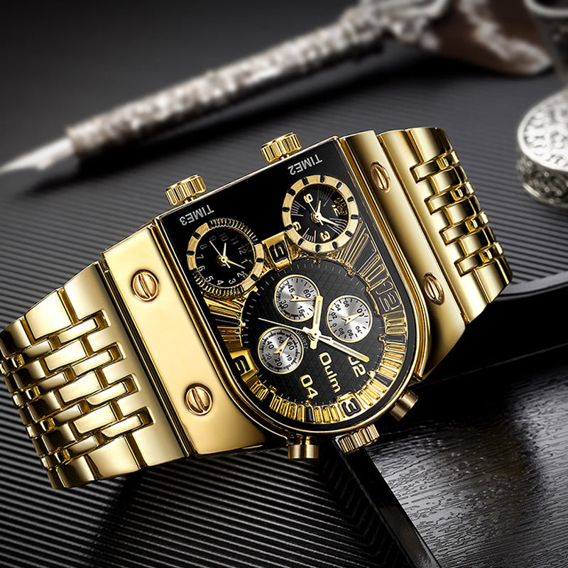 Leuchtquarzuhr mit mehreren Zeitzonen