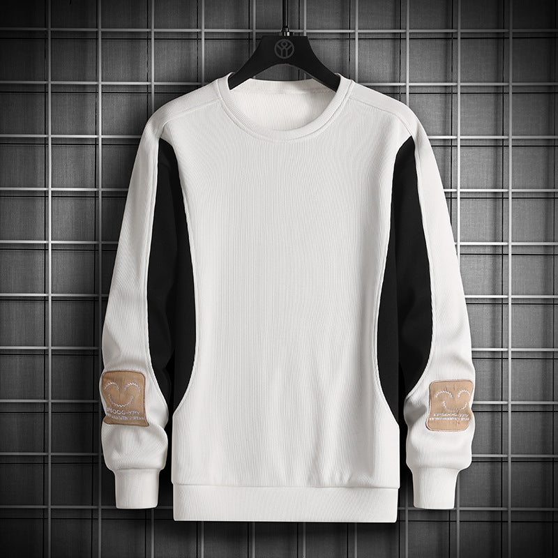 Lässiges Sport-Sweatshirt mit Rundhalsausschnitt für Herren