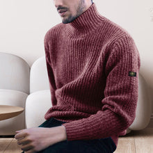 Laden Sie das Bild in den Galerie-Viewer, Rollkragen-Strickpullover für Herren