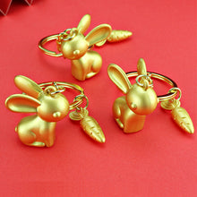 Laden Sie das Bild in den Galerie-Viewer, Karotte Kaninchen Schlüsselanhänger