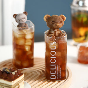 3D Teddybär Eiswürfelbereiter