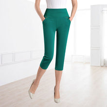 Laden Sie das Bild in den Galerie-Viewer, Einfarbige Dünne Hochelastische Leggings