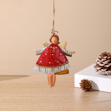 Laden Sie das Bild in den Galerie-Viewer, Weihnachtskreativer Gemalter Engelsdekorationsanhänger