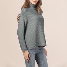 Laden Sie das Bild in den Galerie-Viewer, Pendler-Rollkragenpullover für Damen