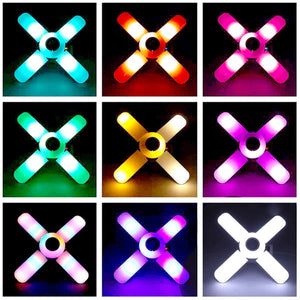 Bluetooth-Musiklicht mit vier Blättern