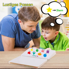 Laden Sie das Bild in den Galerie-Viewer, Montessori beschäftigtes Buch für Kleinkinder