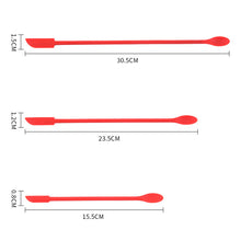 Laden Sie das Bild in den Galerie-Viewer, Mini-Doppelspatel aus Silikon, 3 Stück