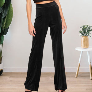 Elastische Yogahose mit hoher Taille