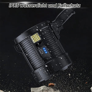 Wiederaufladbarer Suchscheinwerfer mit starkem Licht