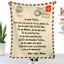 Laden Sie das Bild in den Galerie-Viewer, Bedruckte Umschlagdecke aus Flanell