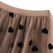 Laden Sie das Bild in den Galerie-Viewer, Rock aus Netzstoff