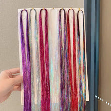 Laden Sie das Bild in den Galerie-Viewer, Bunte Golddrahtperücke