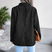 Laden Sie das Bild in den Galerie-Viewer, Herbst Damen-Blazer Aus Cord