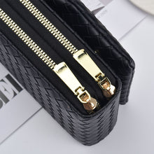 Laden Sie das Bild in den Galerie-Viewer, Einfache Mini-Umhängetasche mit doppeltem Reißverschluss