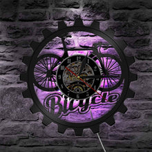 Laden Sie das Bild in den Galerie-Viewer, Kreative Schallplatten-Wanduhr