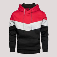Laden Sie das Bild in den Galerie-Viewer, Kapuzenpullover mit Farbblock