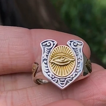 Laden Sie das Bild in den Galerie-Viewer, Verstellbarer Augenring für Herren