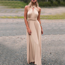 Laden Sie das Bild in den Galerie-Viewer, Vielseitiges und sexy Wickelkleid mit Riemen