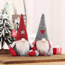 Laden Sie das Bild in den Galerie-Viewer, Weihnachten Gesichtslose Ältere Puppe