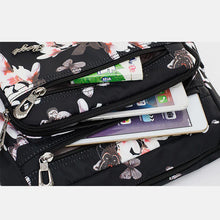 Laden Sie das Bild in den Galerie-Viewer, Lässige Leichte Blumen-Umhängetasche Aus Nylon