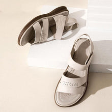 Laden Sie das Bild in den Galerie-Viewer, Damen Bequeme Sandalen mit Klettverschluss