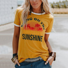 Laden Sie das Bild in den Galerie-Viewer, Sommer-Kokosnuss-T-Shirt