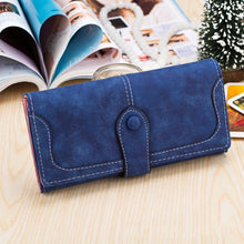 Laden Sie das Bild in den Galerie-Viewer, Damen Vintage gefrostete Brieftasche