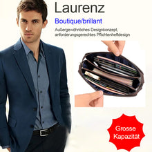 Laden Sie das Bild in den Galerie-Viewer, Diebstahlsichere Herrenhandtasche mit Zahlenschloss